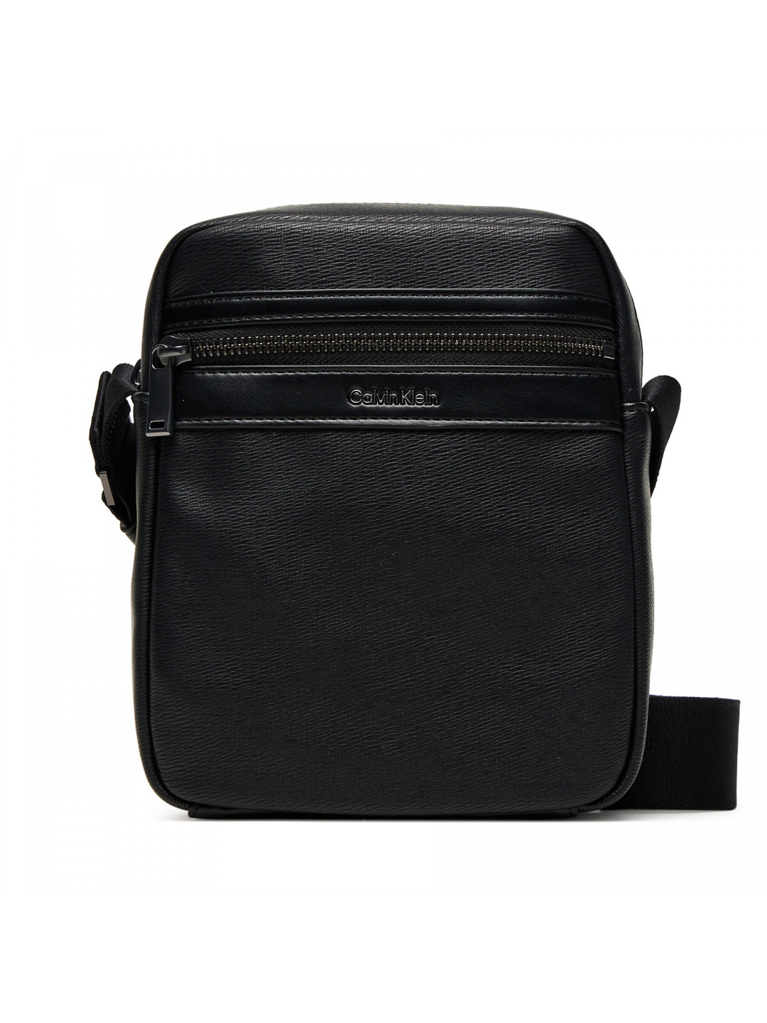 Brašna Calvin Klein Zip Reporter LV04D3264G Černá